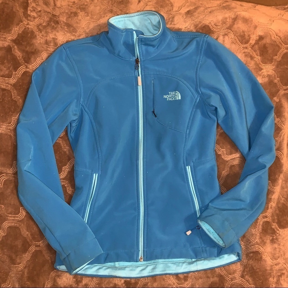 The North Face Blue Jacket with fleece lining, XS